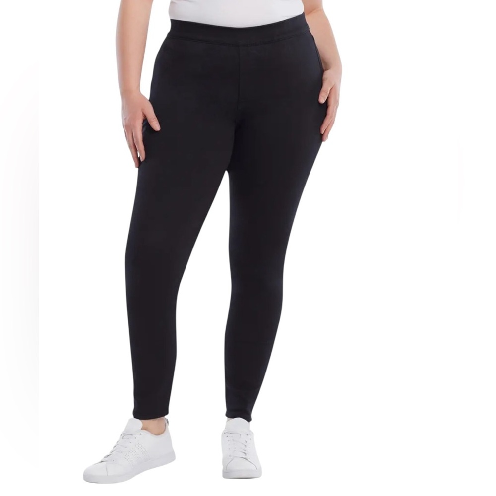 NWT Jen7 by 7 For All Mankind Black Comfort Skinny Pull-On Pants 10 Stitch Fix